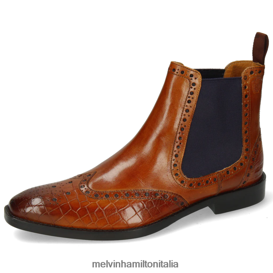 esso Melvin & Hamilton uomini Martino 5 marrone stivaletti L80P2P119