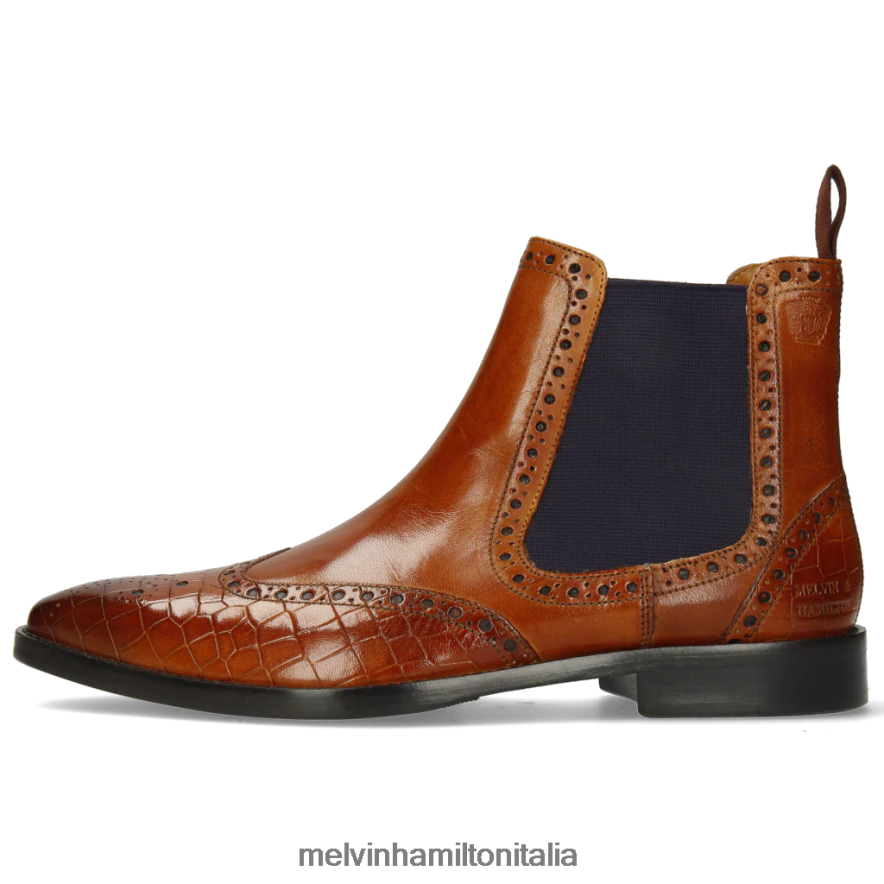 esso Melvin & Hamilton uomini Martino 5 marrone stivaletti L80P2P119