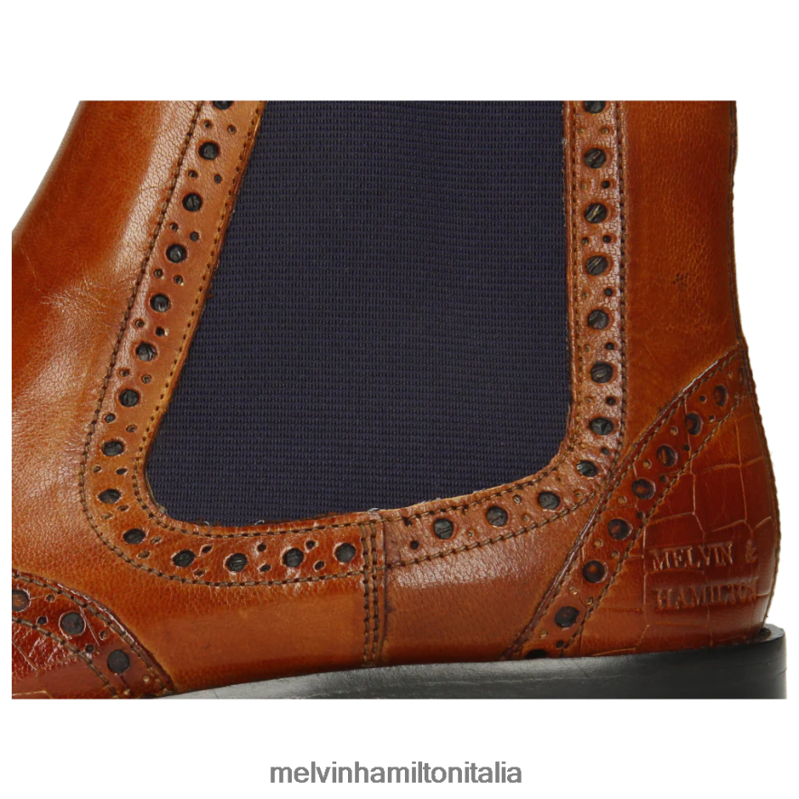 esso Melvin & Hamilton uomini Martino 5 marrone stivaletti L80P2P119