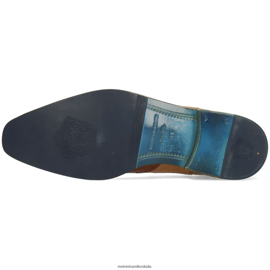 esso Melvin & Hamilton uomini Martino 5 marrone stivaletti L80P2P143