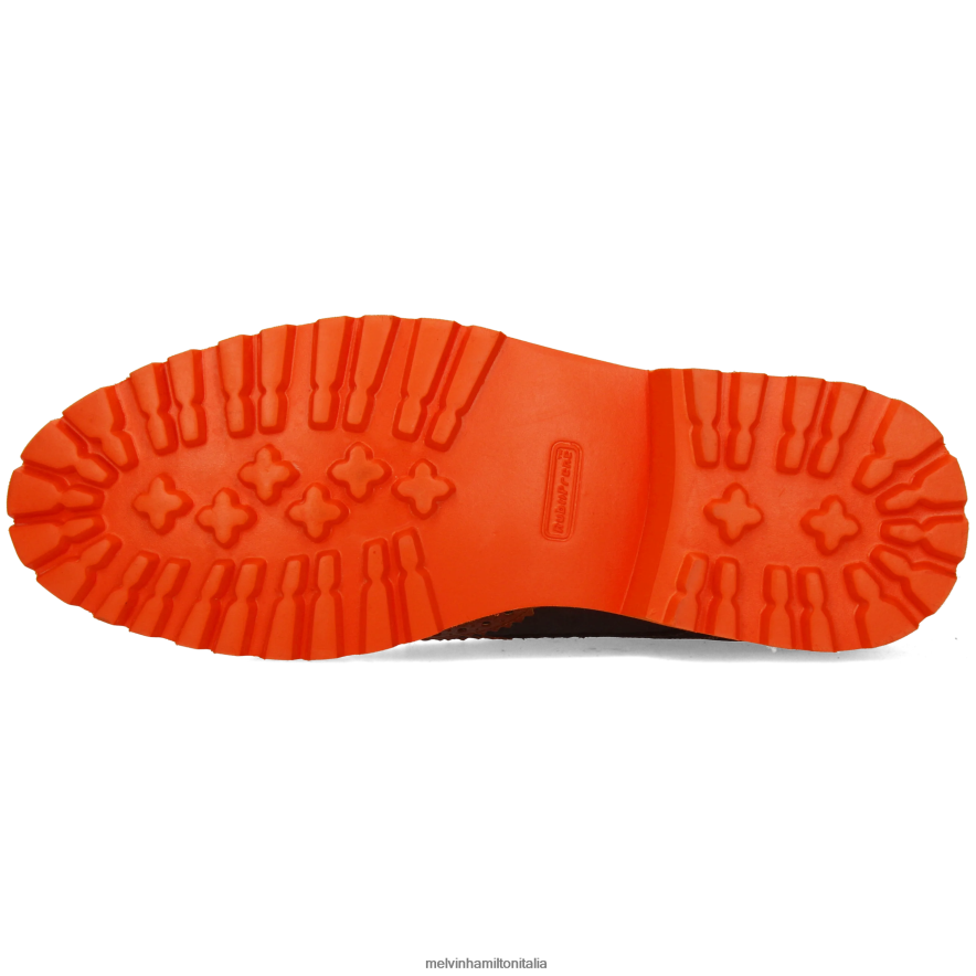 esso Melvin & Hamilton uomini Matteo 48 marrone stivaletti L80P2P97