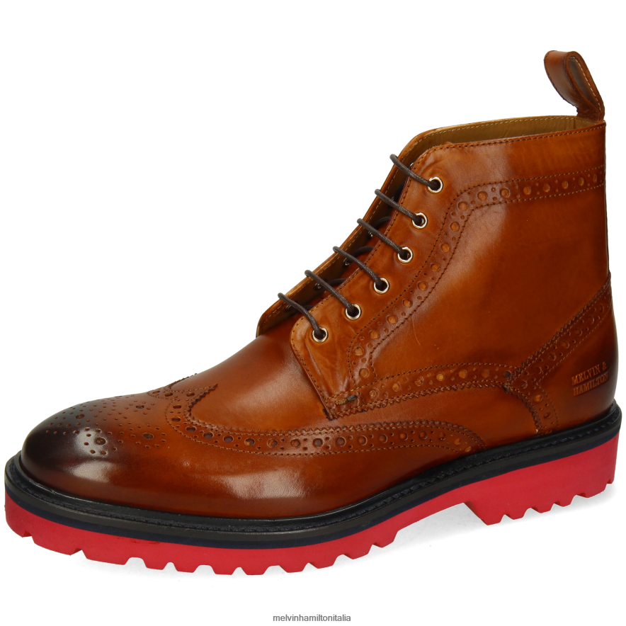 esso Melvin & Hamilton uomini Matteo 7 marrone stivaletti L80P2P90