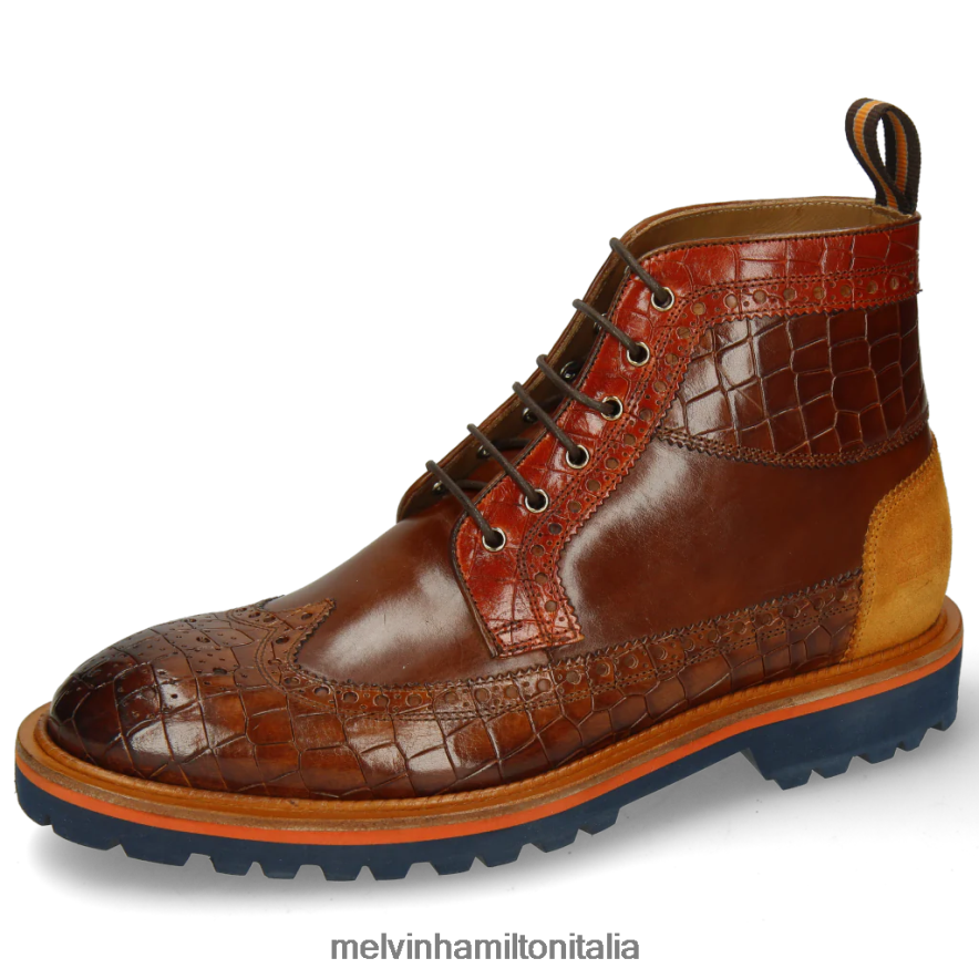 esso Melvin & Hamilton uomini Matteo 9 marrone stivaletti L80P2P113