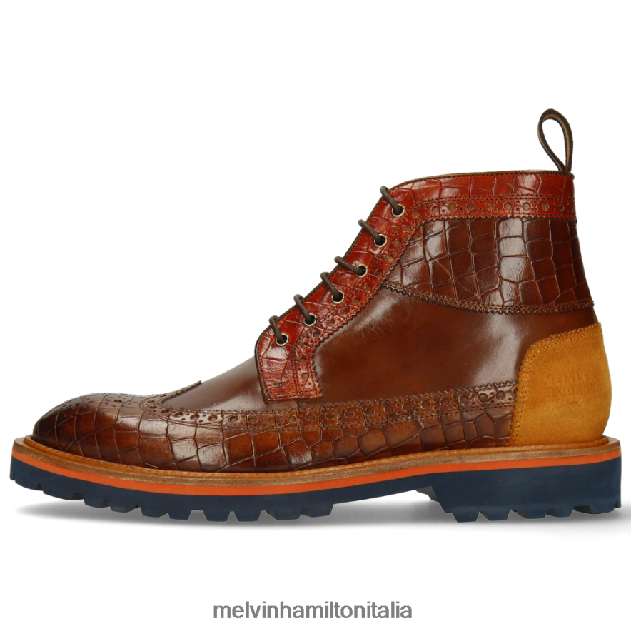 esso Melvin & Hamilton uomini Matteo 9 marrone stivaletti L80P2P113