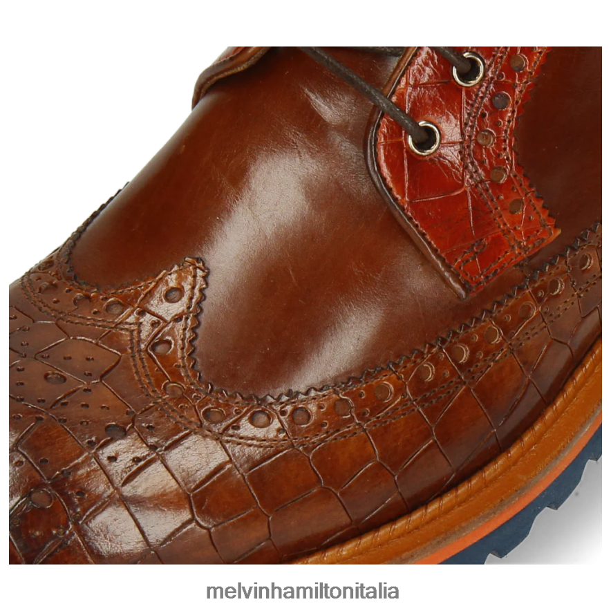 esso Melvin & Hamilton uomini Matteo 9 marrone stivaletti L80P2P113