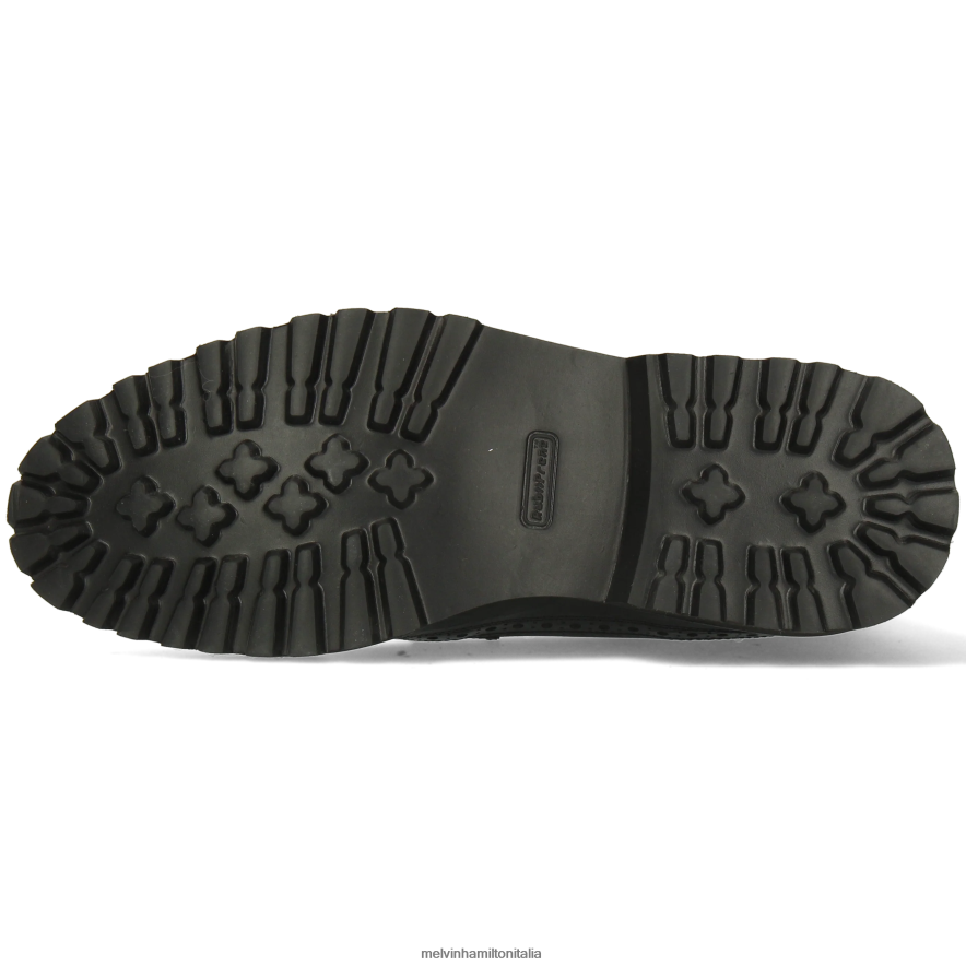 esso Melvin & Hamilton uomini Matteo 9 nero stivaletti L80P2P64