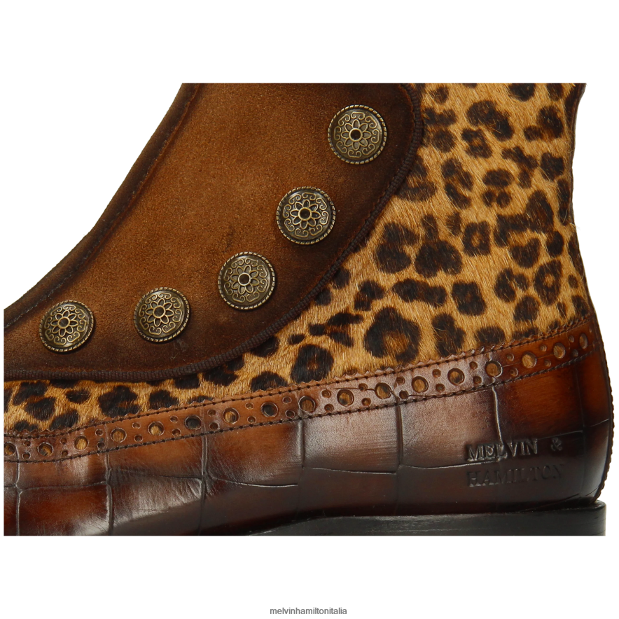 esso Melvin & Hamilton uomini Patrizio 22 marrone stivaletti L80P2P92