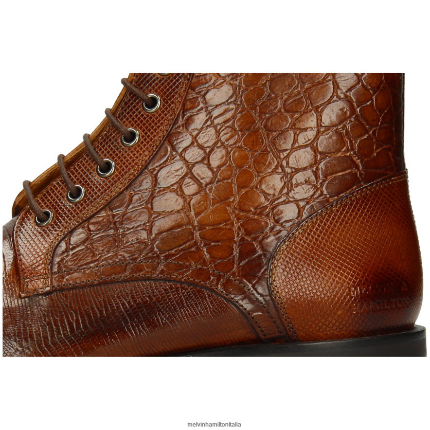 esso Melvin & Hamilton uomini Patrizio 28 marrone stivaletti L80P2P129