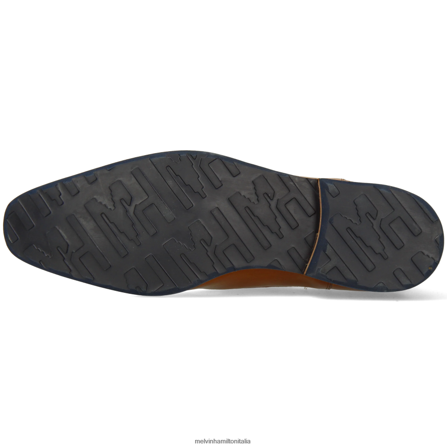 esso Melvin & Hamilton uomini Ryder 12 marrone stivaletti L80P2P44