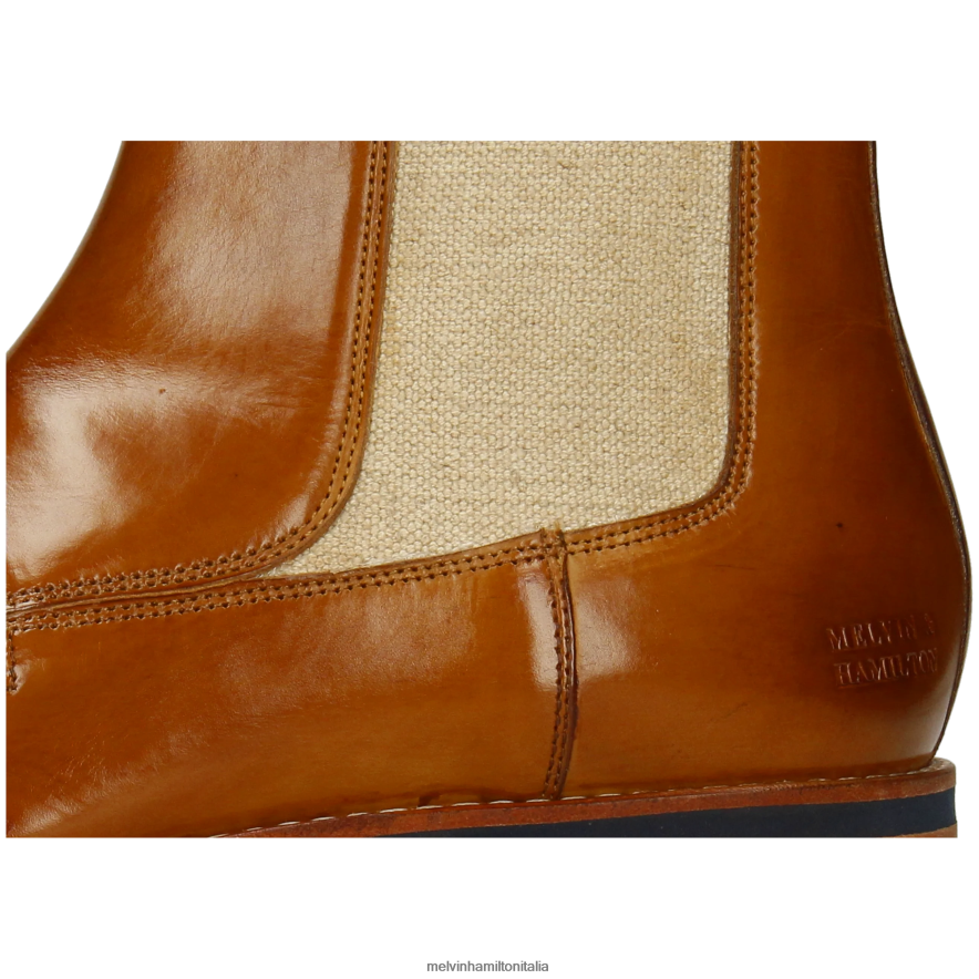 esso Melvin & Hamilton uomini Ryder 12 marrone stivaletti L80P2P44