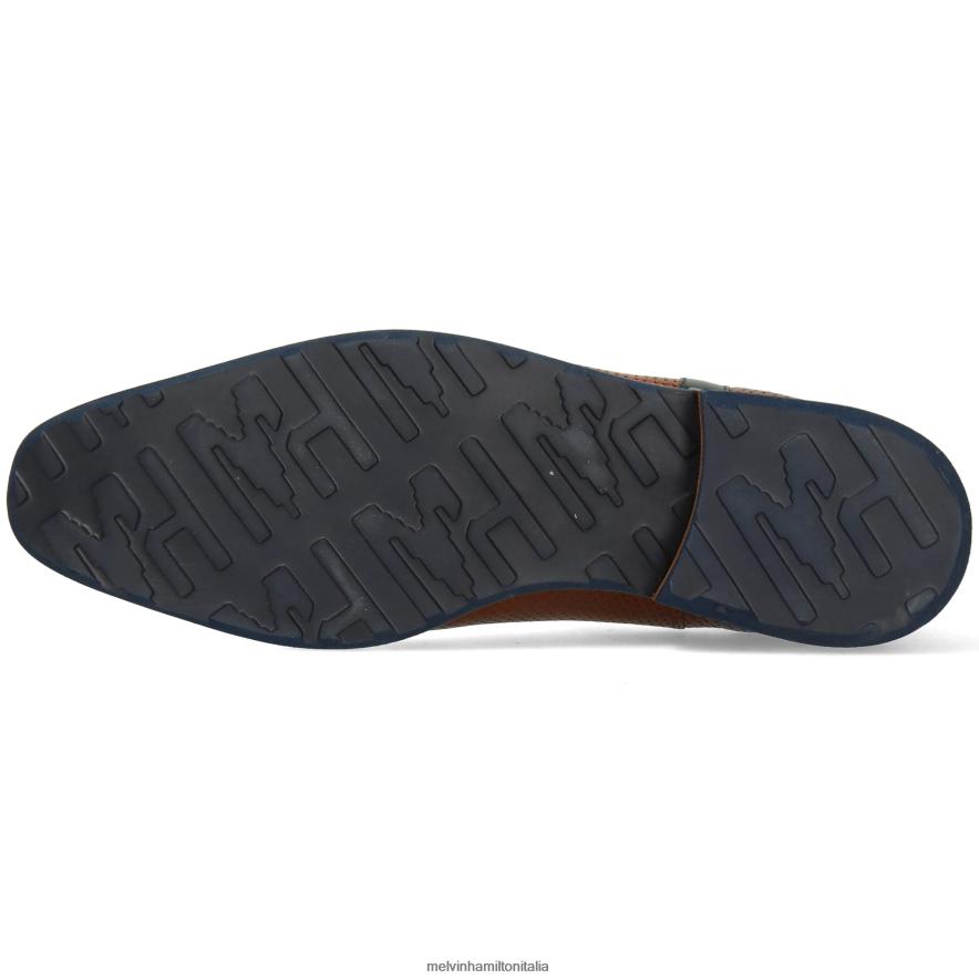 esso Melvin & Hamilton uomini Ryder 18 marrone stivaletti L80P2P36