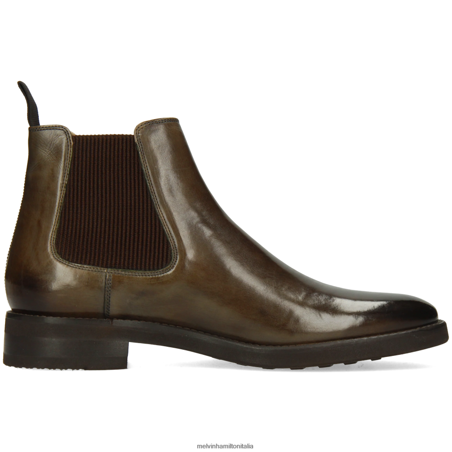 esso Melvin & Hamilton uomini clint 7 cachi stivaletti L80P2P59