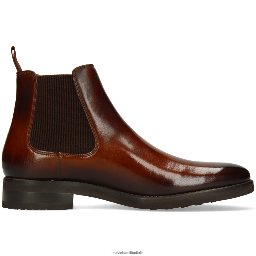 esso Melvin & Hamilton uomini clint 7 marrone stivaletti L80P2P53