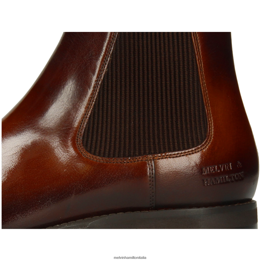 esso Melvin & Hamilton uomini clint 7 marrone stivaletti L80P2P53