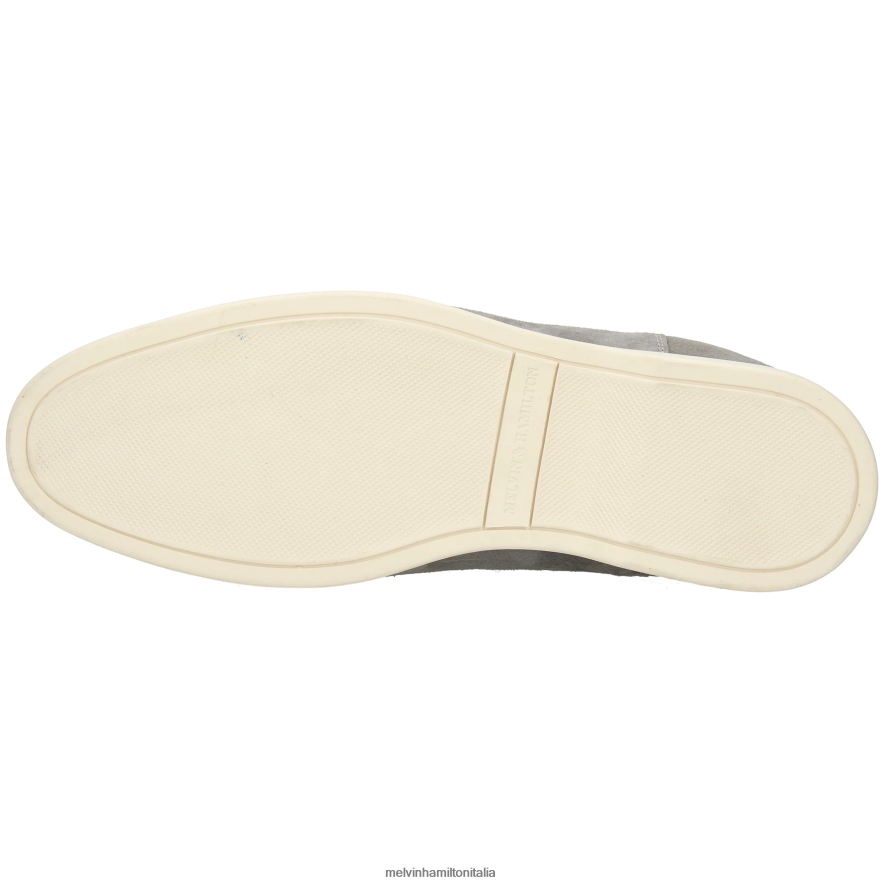 esso Melvin & Hamilton uomini conte 21 grigio stivaletti L80P2P42