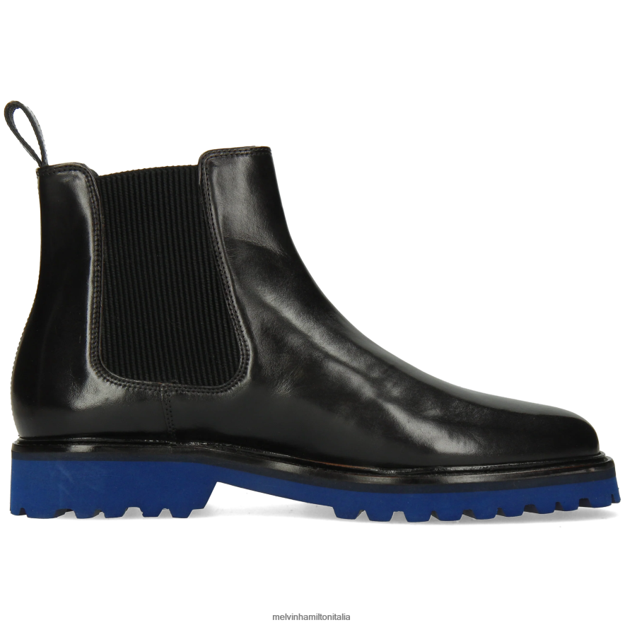 esso Melvin & Hamilton uomini destro 2 nero stivaletti L80P2P65