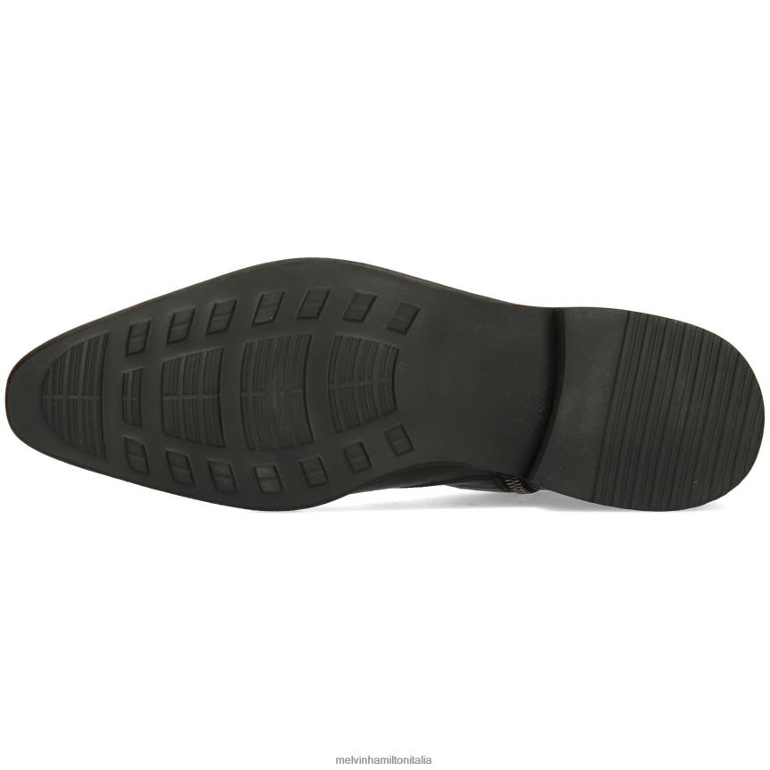 esso Melvin & Hamilton uomini elvis 25 nero stivaletti DLT2BB84