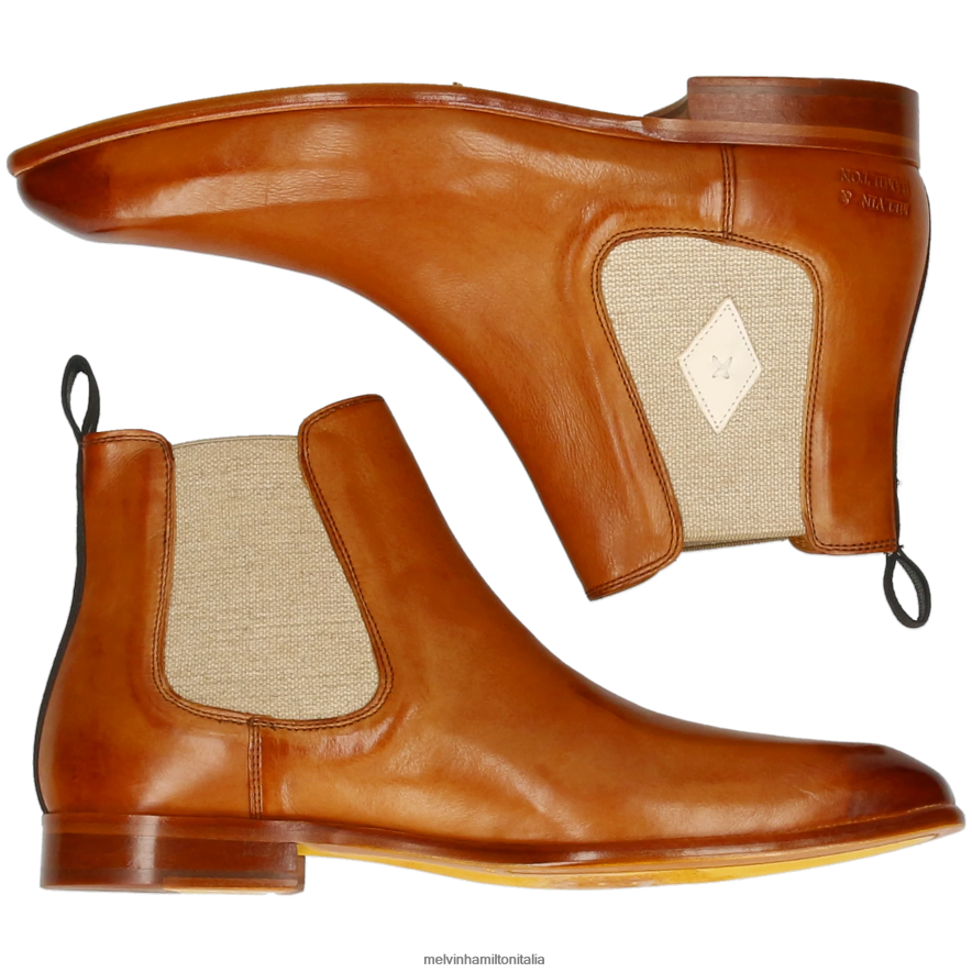 esso Melvin & Hamilton uomini elyas 5 Marrone chiaro stivaletti L80P2P140