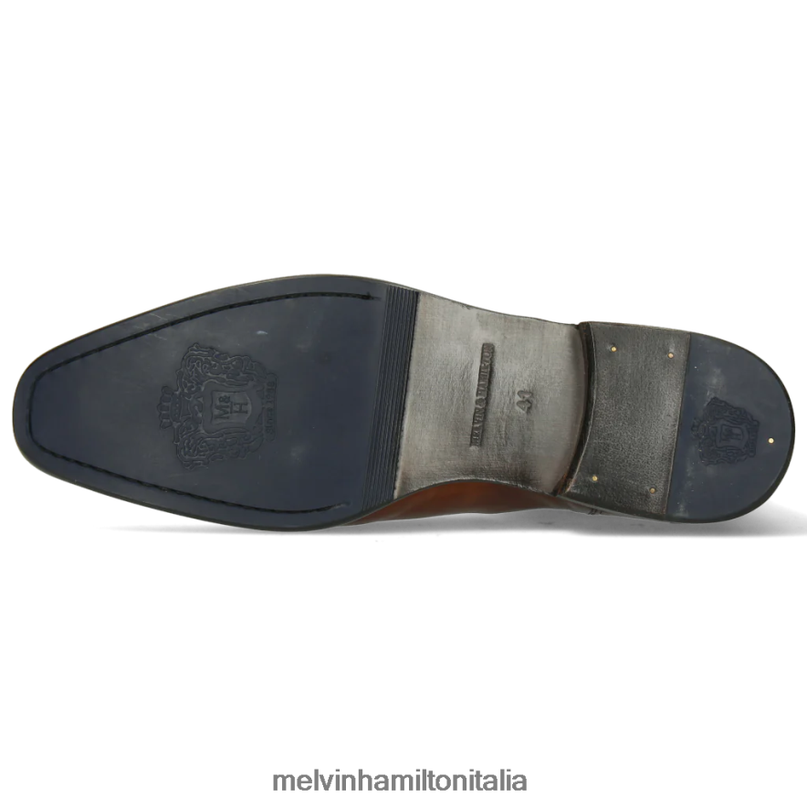 esso Melvin & Hamilton uomini elyas 5 marrone stivaletti L80P2P69