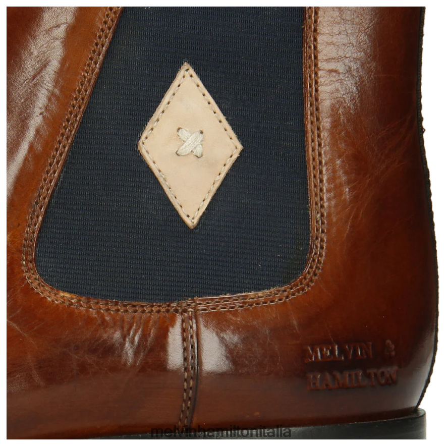 esso Melvin & Hamilton uomini elyas 5 marrone stivaletti L80P2P69