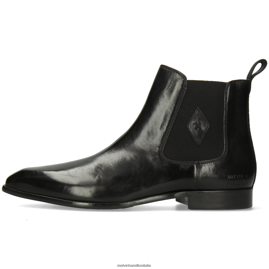 esso Melvin & Hamilton uomini elyas 5 nero stivaletti L80P2P10