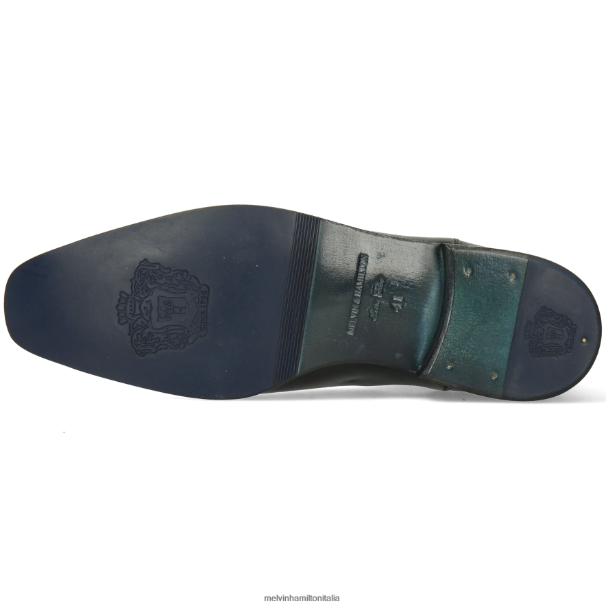 esso Melvin & Hamilton uomini elyas 5 nero stivaletti L80P2P10