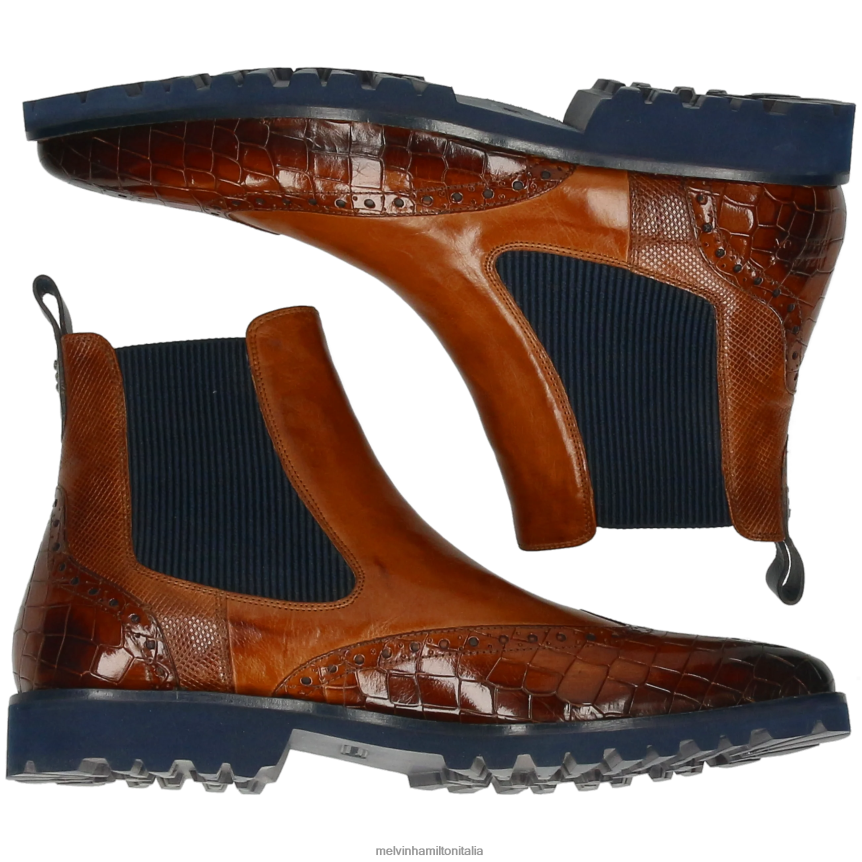 esso Melvin & Hamilton uomini emil 9 marrone stivaletti DLT2BB52