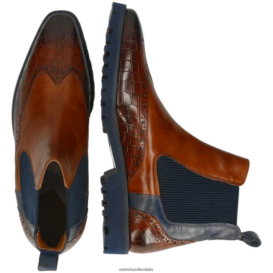 esso Melvin & Hamilton uomini emil 9 marrone stivaletti L80P2P32