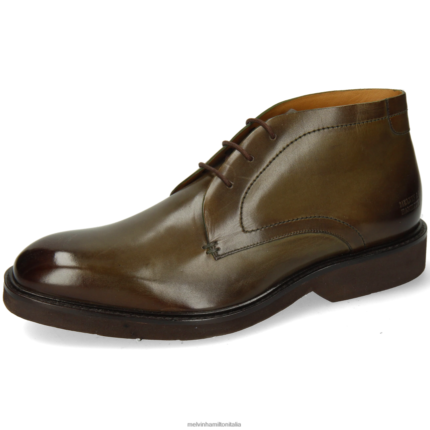 esso Melvin & Hamilton uomini felice 1 cachi stivaletti DLT2BB77