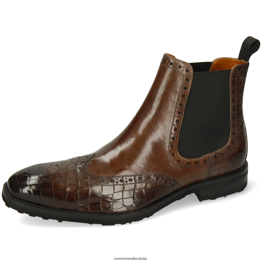 esso Melvin & Hamilton uomini flynn 2 grigio stivaletti L80P2P30