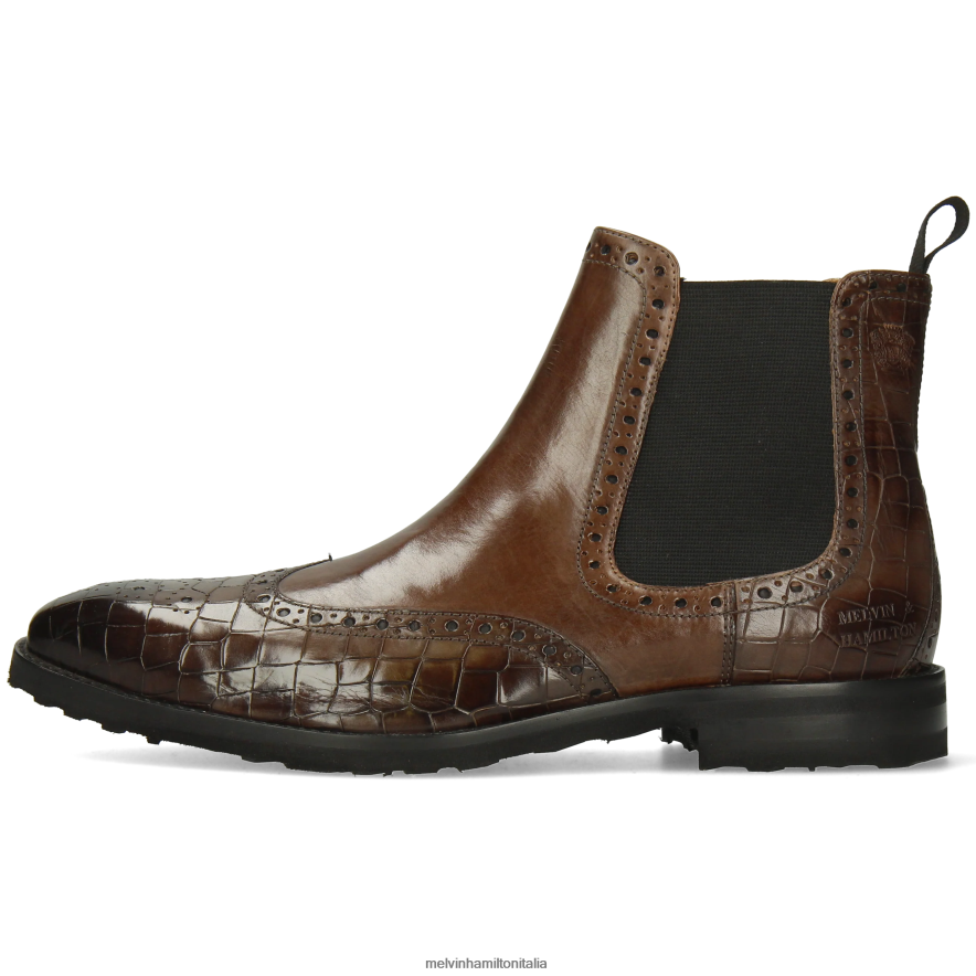 esso Melvin & Hamilton uomini flynn 2 grigio stivaletti L80P2P30