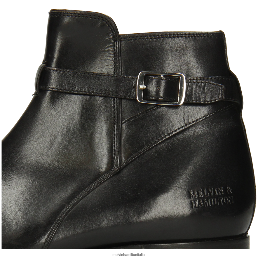 esso Melvin & Hamilton uomini kane 1 nero stivaletti L80P2P125