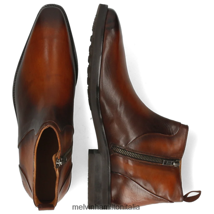 esso Melvin & Hamilton uomini lancia 51 marrone stivaletti L80P2P146
