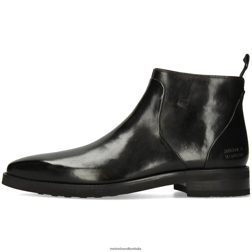 esso Melvin & Hamilton uomini lancia 51 nero stivaletti L80P2P93