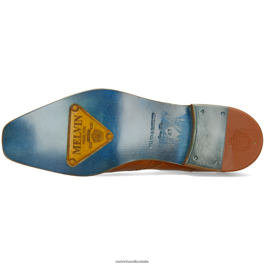 esso Melvin & Hamilton uomini legame 3 marrone stivaletti L80P2P37