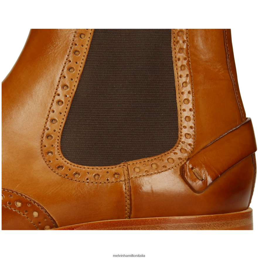 esso Melvin & Hamilton uomini legame 3 marrone stivaletti L80P2P37