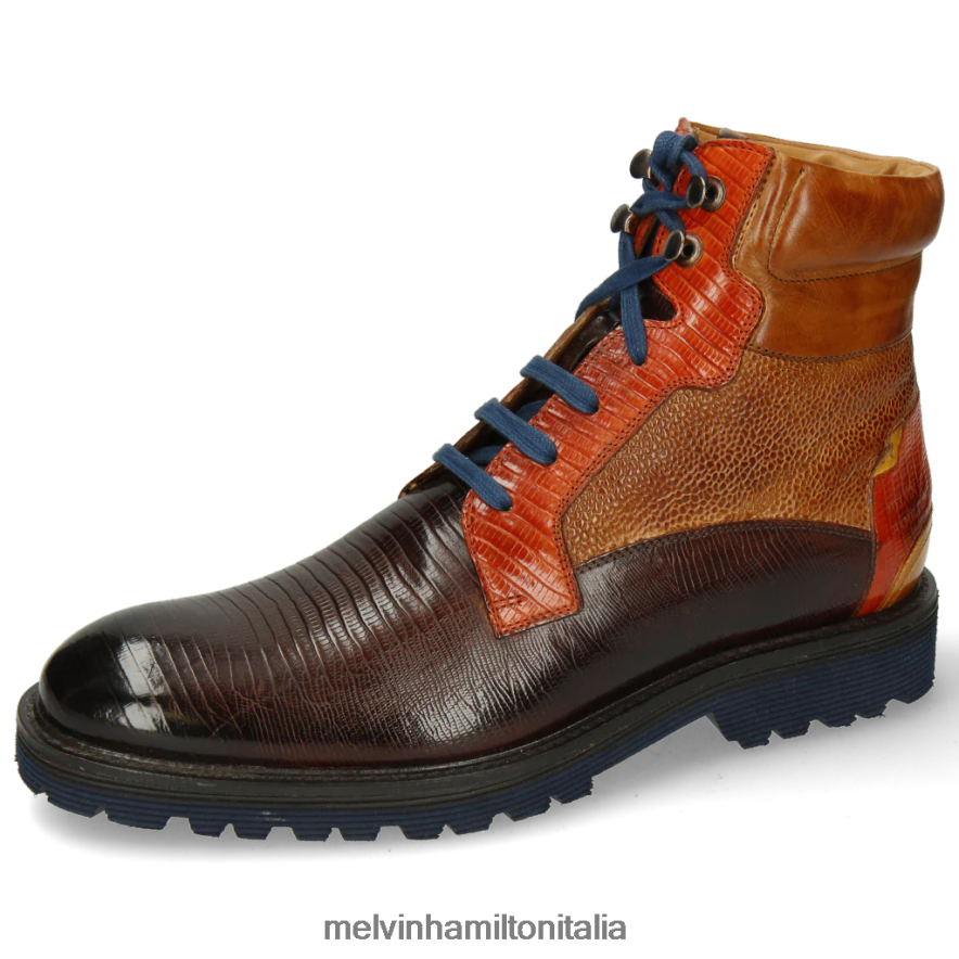 esso Melvin & Hamilton uomini trevor 25 marrone stivaletti L80P2P139