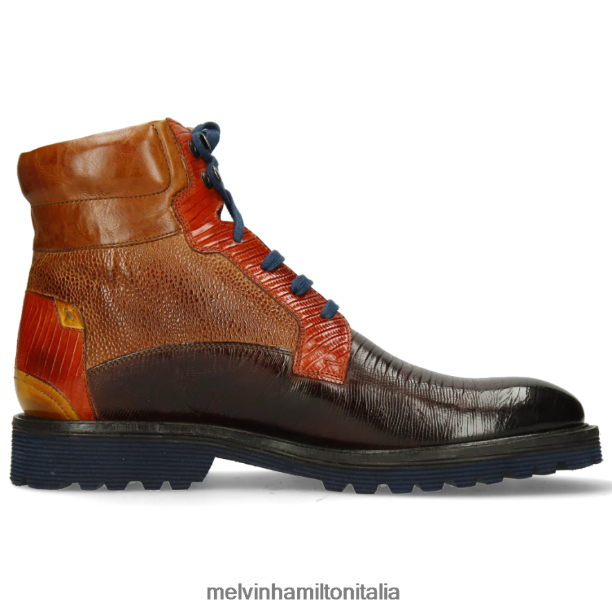 esso Melvin & Hamilton uomini trevor 25 marrone stivaletti L80P2P139