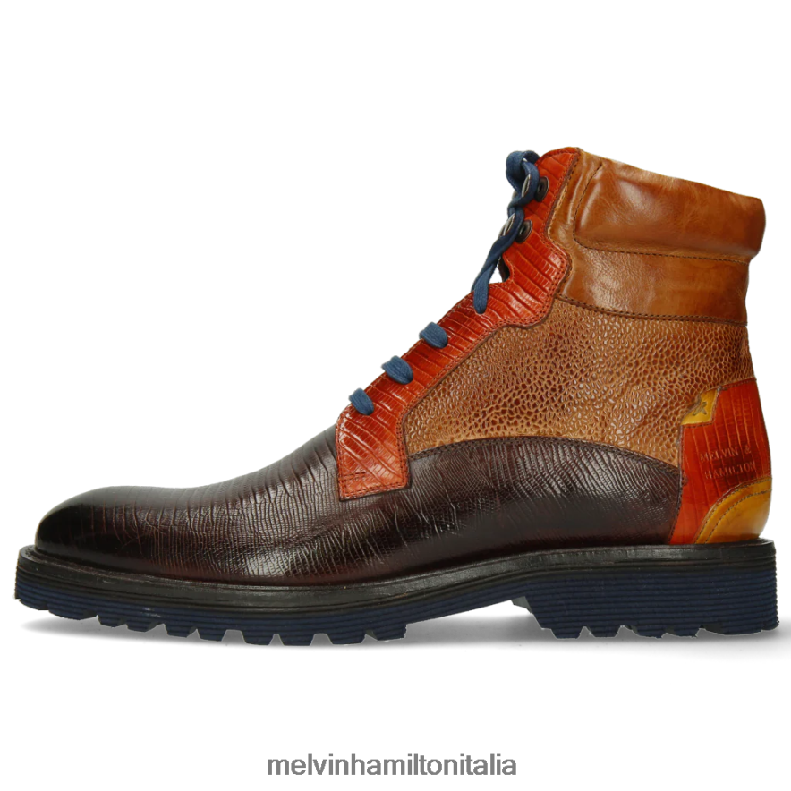 esso Melvin & Hamilton uomini trevor 25 marrone stivaletti L80P2P139