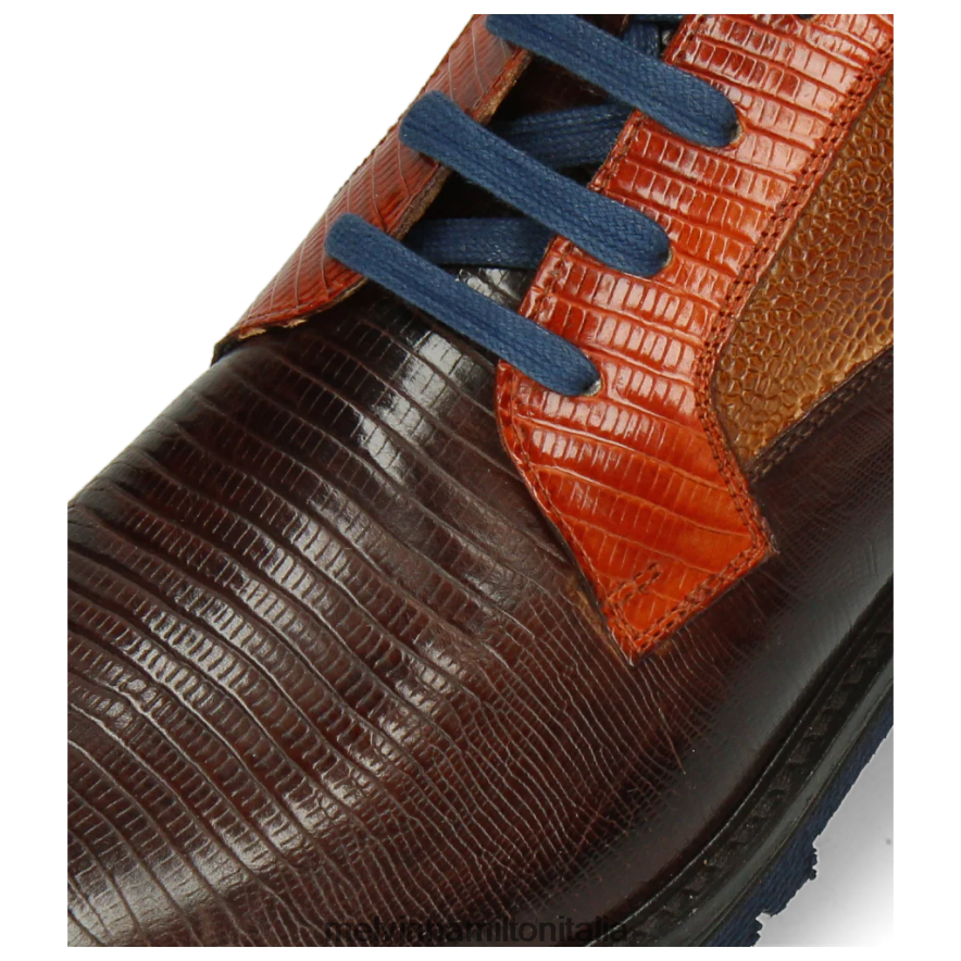 esso Melvin & Hamilton uomini trevor 25 marrone stivaletti L80P2P139