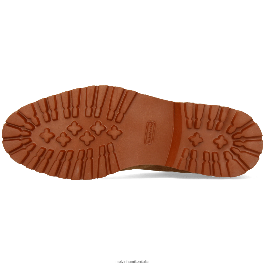esso Melvin & Hamilton uomini trevor 33 marrone stivaletti L80P2P83