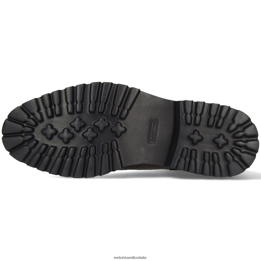 esso Melvin & Hamilton uomini trevor 34 marrone stivaletti L80P2P38