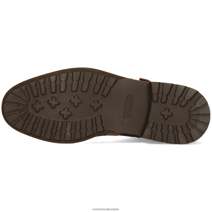 esso Melvin & Hamilton uomini trevor 48 marrone stivaletti DLT2BB87