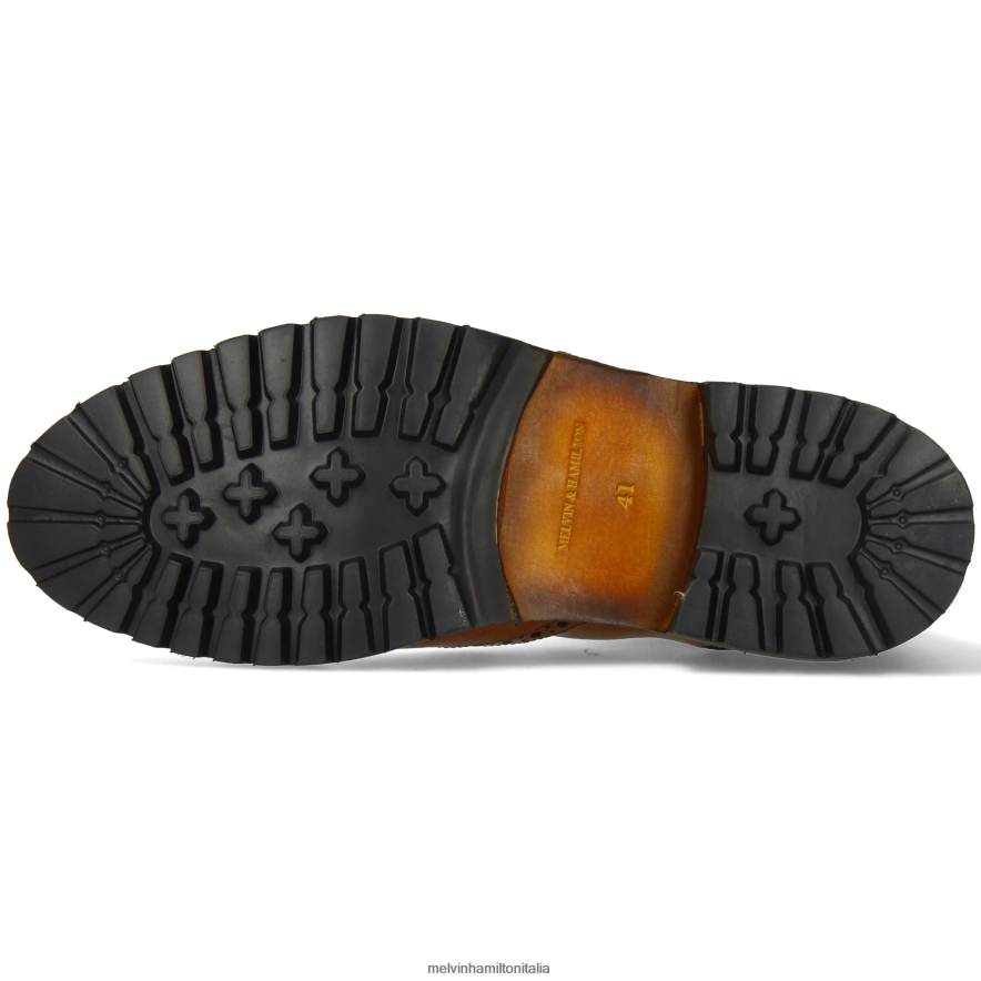 esso Melvin & Hamilton uomini trevor 53 marrone stivaletti L80P2P31