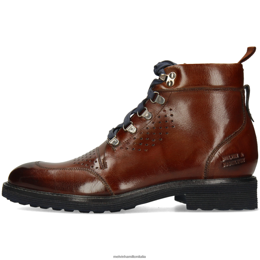 esso Melvin & Hamilton uomini trevor 5 marrone stivaletti L80P2P71
