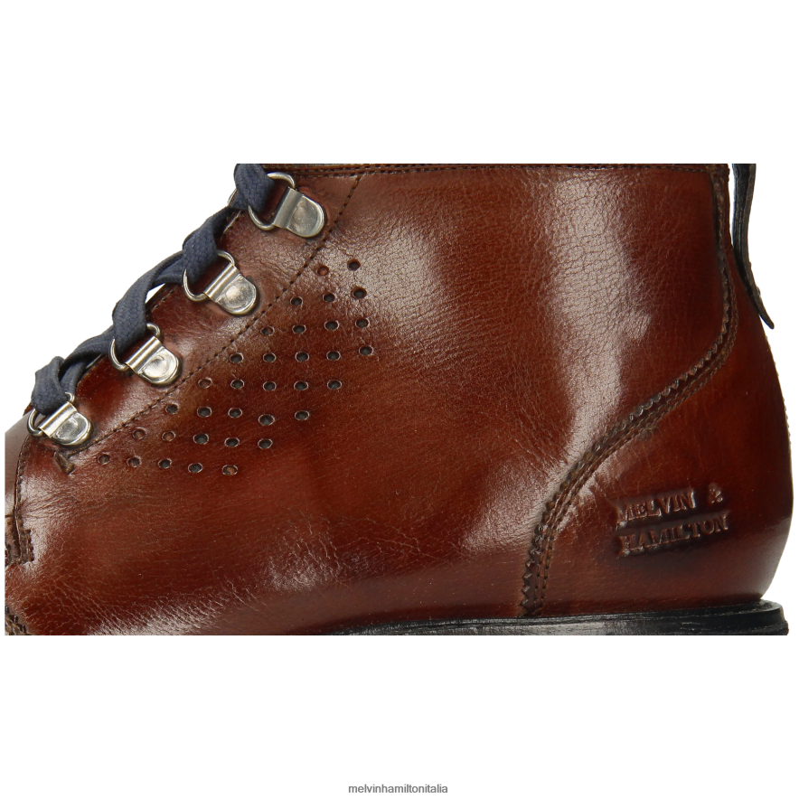 esso Melvin & Hamilton uomini trevor 5 marrone stivaletti L80P2P71