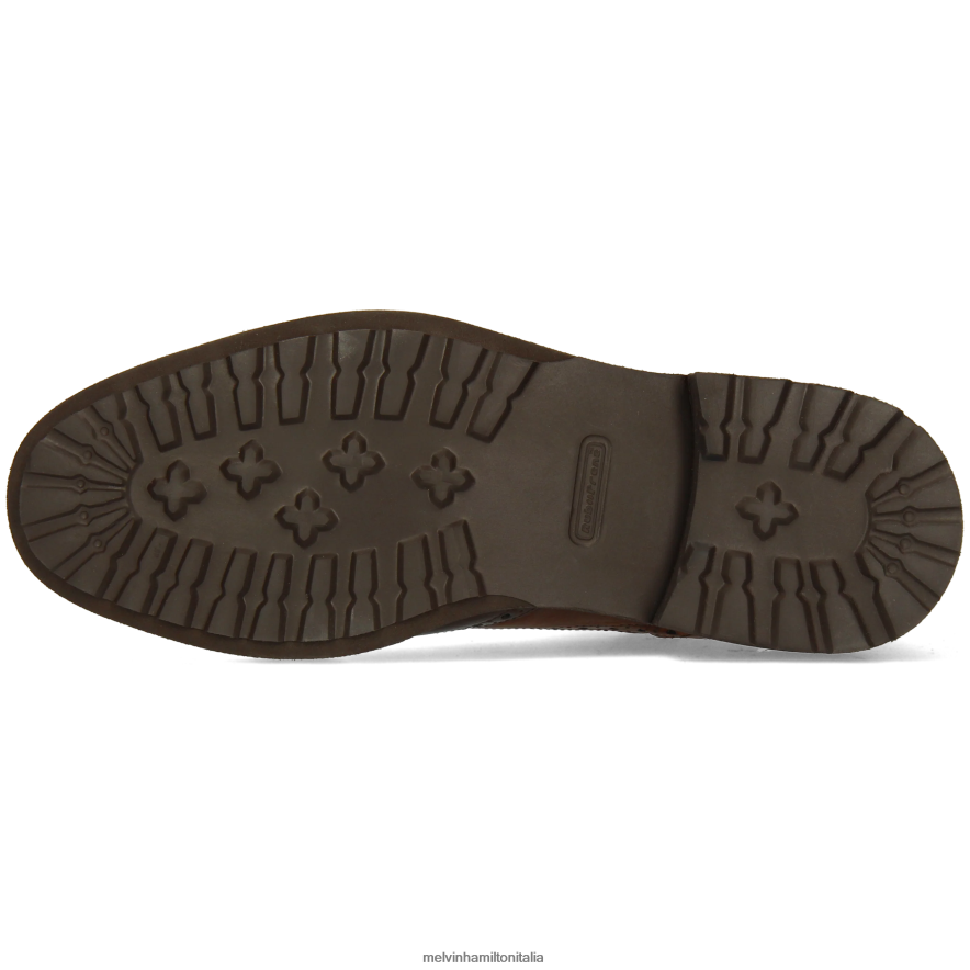esso Melvin & Hamilton uomini trevor 6 marrone stivaletti L80P2P80
