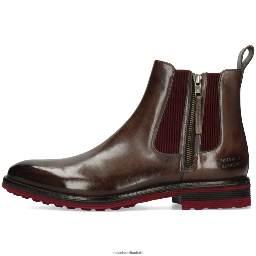 esso Melvin & Hamilton uomini vortice 25 grigio stivaletti L80P2P110