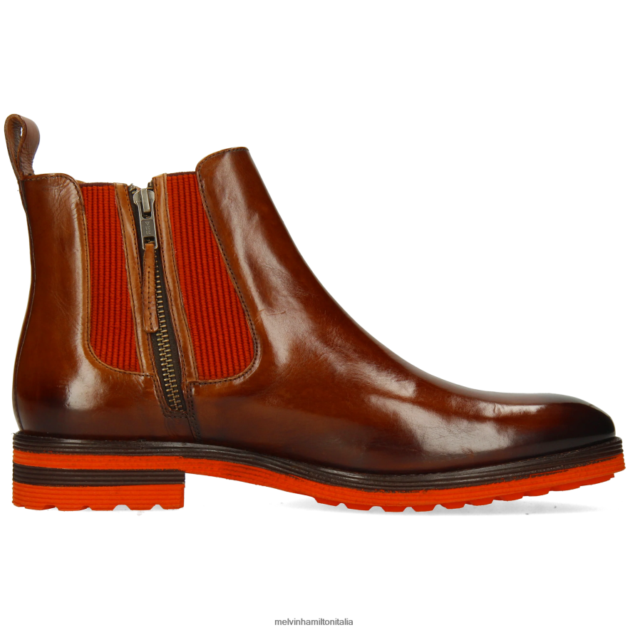 esso Melvin & Hamilton uomini vortice 25 marrone stivaletti L80P2P102