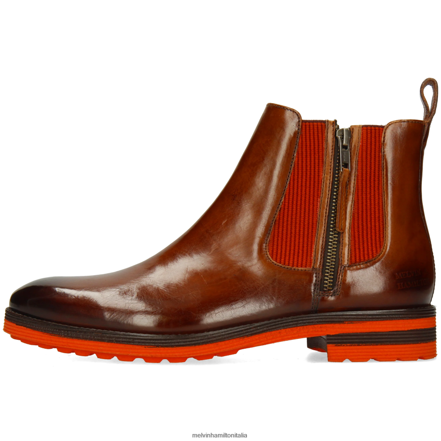 esso Melvin & Hamilton uomini vortice 25 marrone stivaletti L80P2P102